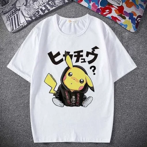Pkm.store Sommer-Pokemon T-Shirt - Viele Verschiedene Motive Zur Wahl
