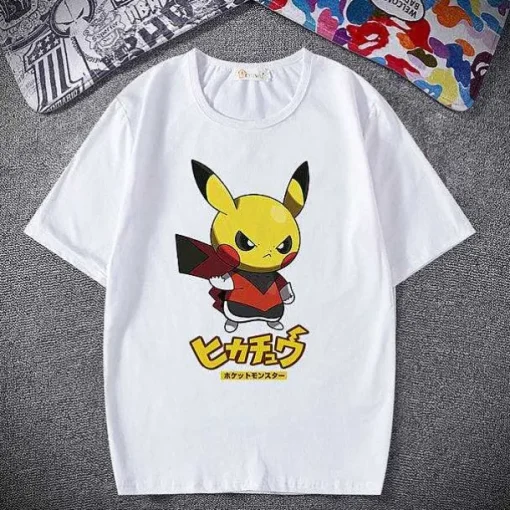 Pkm.store Sommer-Pokemon T-Shirt - Viele Verschiedene Motive Zur Wahl