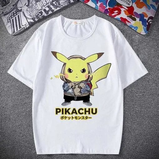 Pkm.store Sommer-Pokemon T-Shirt - Viele Verschiedene Motive Zur Wahl