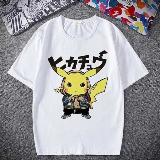 Pkm.store Sommer-Pokemon T-Shirt - Viele Verschiedene Motive Zur Wahl