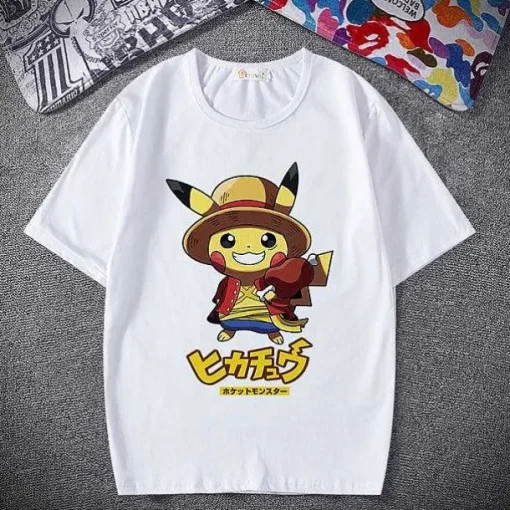 Pkm.store Sommer-Pokemon T-Shirt - Viele Verschiedene Motive Zur Wahl