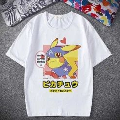 Pkm.store Sommer-Pokemon T-Shirt - Viele Verschiedene Motive Zur Wahl