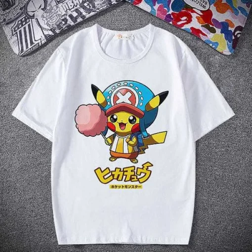 Pkm.store Sommer-Pokemon T-Shirt - Viele Verschiedene Motive Zur Wahl
