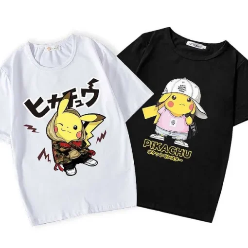 Pkm.store Sommer-Pokemon T-Shirt - Viele Verschiedene Motive Zur Wahl