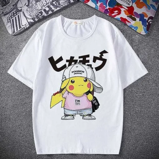 Pkm.store Sommer-Pokemon T-Shirt - Viele Verschiedene Motive Zur Wahl