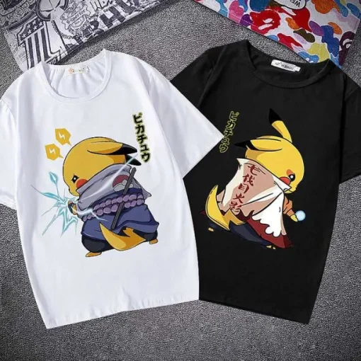Pkm.store Sommer-Pokemon T-Shirt - Viele Verschiedene Motive Zur Wahl