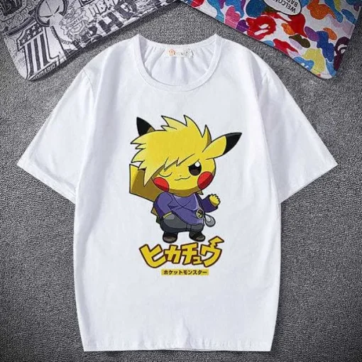 Pkm.store Sommer-Pokemon T-Shirt - Viele Verschiedene Motive Zur Wahl
