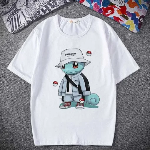 Pkm.store Sommer-Pokemon T-Shirt - Viele Verschiedene Motive Zur Wahl