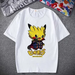 Pkm.store Sommer-Pokemon T-Shirt - Viele Verschiedene Motive Zur Wahl