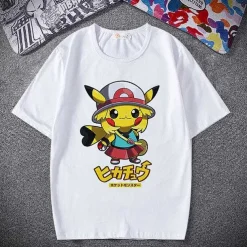 Pkm.store Sommer-Pokemon T-Shirt - Viele Verschiedene Motive Zur Wahl