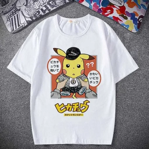 Pkm.store Sommer-Pokemon T-Shirt - Viele Verschiedene Motive Zur Wahl