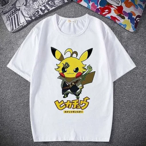 Pkm.store Sommer-Pokemon T-Shirt - Viele Verschiedene Motive Zur Wahl