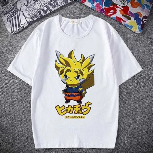 Pkm.store Sommer-Pokemon T-Shirt - Viele Verschiedene Motive Zur Wahl