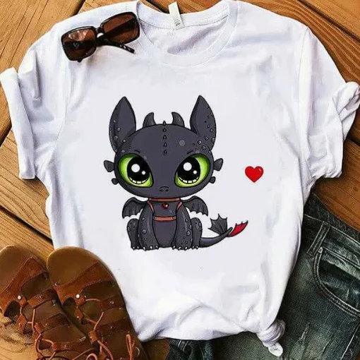 Pkm.store Sommer-Pokemon T-Shirt Fur Frauen / Madchen Snorlax Togepi Squirtle Japanese T-Shirt