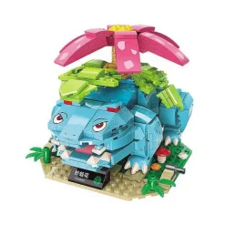 Pkm.store Pokemon Bausteine-Pokemon Turtok, Bisaflor, Glurak Action Baustein Figuren