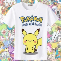 Pkm.store Sommer-Pokemon Und Pikachu Sommer T-Shirts In Vielen Tollen Motiven