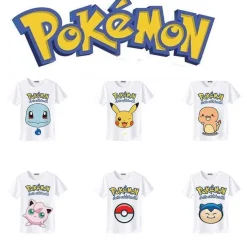 Pkm.store Sommer-Pokemon Und Pikachu Sommer T-Shirts In Vielen Tollen Motiven