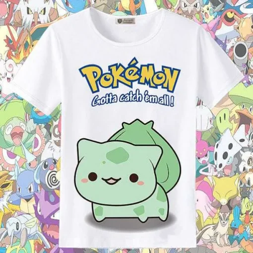 Pkm.store Sommer-Pokemon Und Pikachu Sommer T-Shirts In Vielen Tollen Motiven