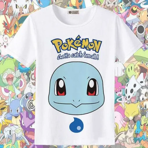 Pkm.store Sommer-Pokemon Und Pikachu Sommer T-Shirts In Vielen Tollen Motiven