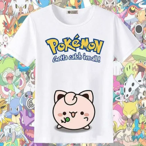 Pkm.store Sommer-Pokemon Und Pikachu Sommer T-Shirts In Vielen Tollen Motiven