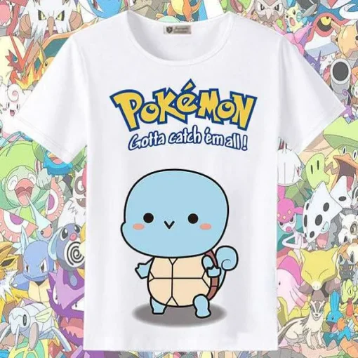 Pkm.store Sommer-Pokemon Und Pikachu Sommer T-Shirts In Vielen Tollen Motiven