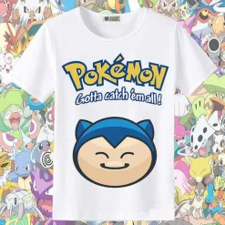 Pkm.store Sommer-Pokemon Und Pikachu Sommer T-Shirts In Vielen Tollen Motiven
