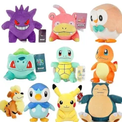 Pkm.store Pokemon Unite-Pokemon Unite Kuscheltiere - Pikachu, Glurak U. A. (Ca. 20-25Cm)