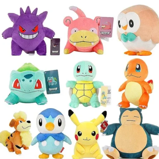 Pkm.store Pokemon Unite-Pokemon Unite Kuscheltiere - Pikachu, Glurak U. A. (Ca. 20-25Cm)