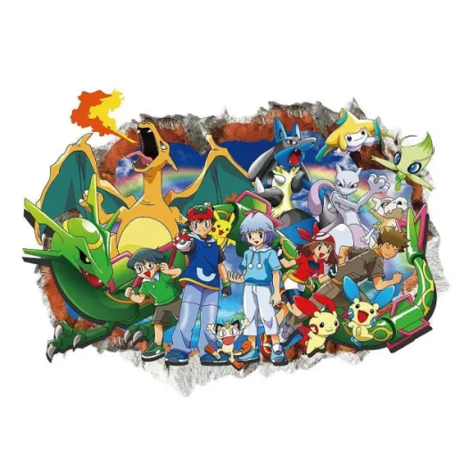 Pkm.store Sonstiges Merchandise-Pokemon Wandsticker (11 Motive Zur Auswahl)
