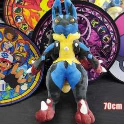Pkm.store Pokemon Kuscheltiere-Pokemon Xxl Kuscheltiere Lucario, Quajutsu, Zeraora Liberlo Glaziola U. A.