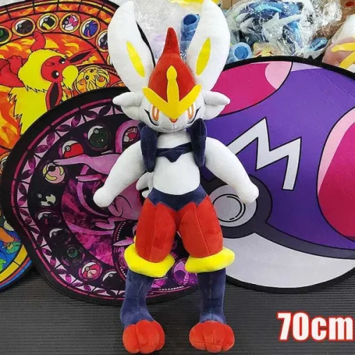 Pkm.store Pokemon Kuscheltiere-Pokemon Xxl Kuscheltiere Lucario, Quajutsu, Zeraora Liberlo Glaziola U. A.