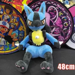Pkm.store Pokemon Kuscheltiere-Pokemon Xxl Kuscheltiere Lucario, Quajutsu, Zeraora Liberlo Glaziola U. A.