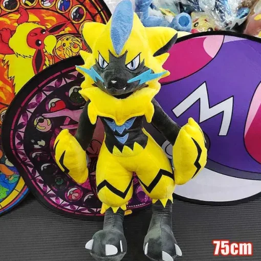 Pkm.store Pokemon Kuscheltiere-Pokemon Xxl Kuscheltiere Lucario, Quajutsu, Zeraora Liberlo Glaziola U. A.