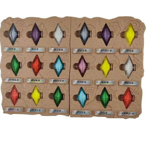 Pkm.store Pokemon Spielzeug-Pokemon Z-Kristalle 5Er Set