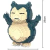 Pkm.store Pokemon Bausteine-Relaxo / Snorlax Baustein Set