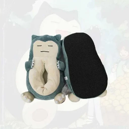 Pkm.store Herbst & Winter-Relaxo / Snorlax Kuschel Hausschuhe Slipper