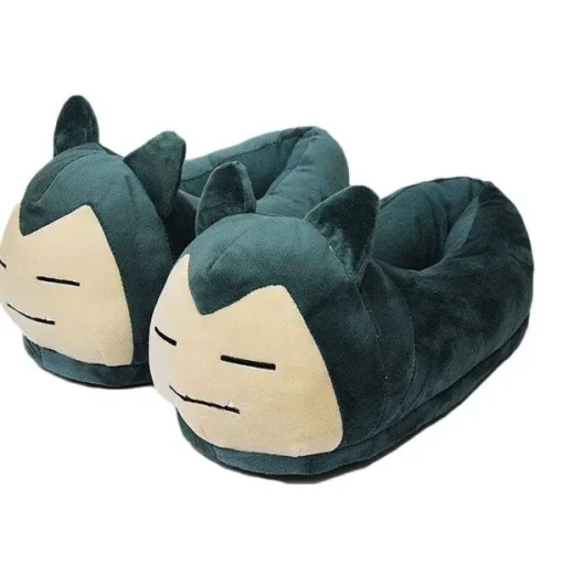 Pkm.store Herbst & Winter-Relaxo / Snorlax Kuschel Hausschuhe Slipper