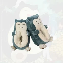 Pkm.store Herbst & Winter-Relaxo / Snorlax Kuschel Hausschuhe Slipper