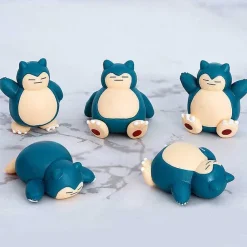 Pkm.store Pokemon Figuren-Relaxo Snorlax Figuren Set Mit 5 Figuren