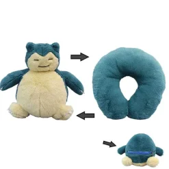Pkm.store Sonstiges Merchandise-Relaxo Snorlax Kuschel Nacken Kissen - Stofftier