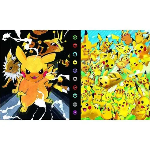 Pkm.store Pokemon Sammelalbum-Sammelheft Album Fur Bis Zu 240 Pokemon Karten