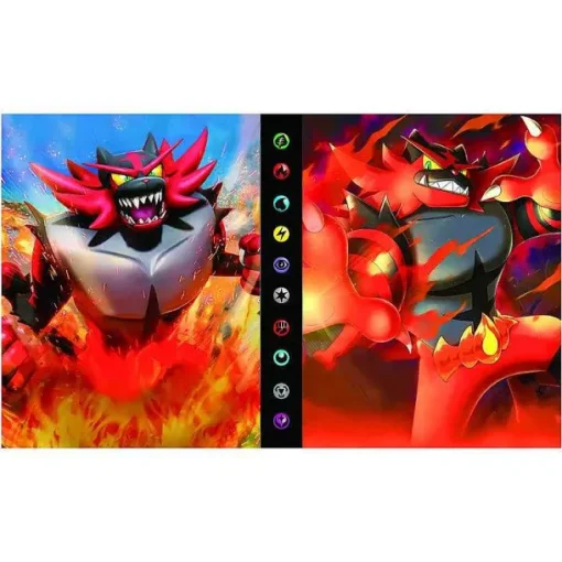 Pkm.store Pokemon Sammelalbum-Sammelheft Album Fur Bis Zu 240 Pokemon Karten
