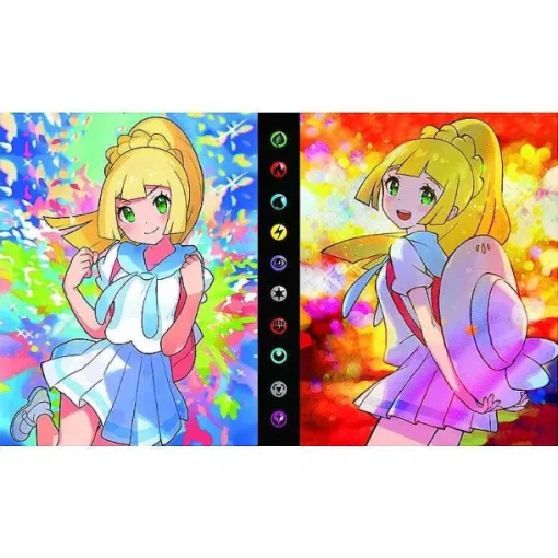 Pkm.store Pokemon Sammelalbum-Sammelheft Album Fur Bis Zu 240 Pokemon Karten