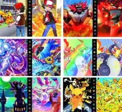 Pkm.store Pokemon Sammelalbum-Sammelheft Album Fur Bis Zu 240 Pokemon Karten