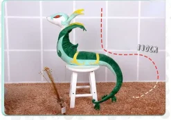 Pkm.store Xxl Pokemon-Serperior Serpiroyal Stofftier Pokemon (Ca. 110Cm)