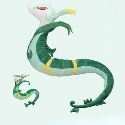 Pkm.store Xxl Pokemon-Serperior Serpiroyal Stofftier Pokemon (Ca. 110Cm)