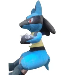 Pkm.store Xxl Pokemon-Sitzender Xxl Lucario Plusch Puppe Pokemon (Ca. 48Cm)