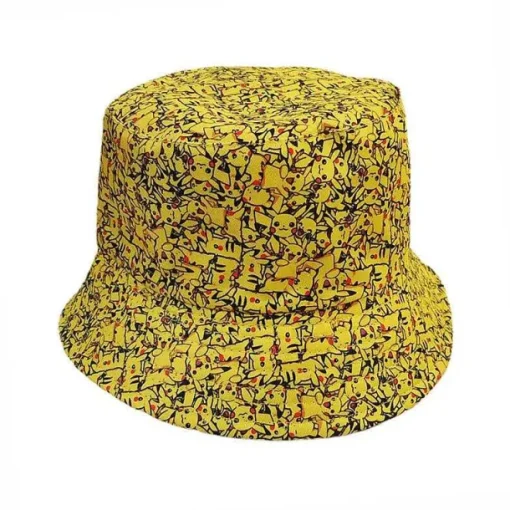 Pkm.store Sommer-Sommerlicher Fischer Hut Und Sonnenschutz Mit Pokemon Motiven Fur Kinder
