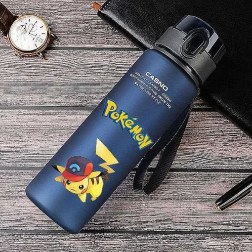 Pkm.store Sommer-Sport Und Trinkflasche Mit Pokemon Pikachu Motiv