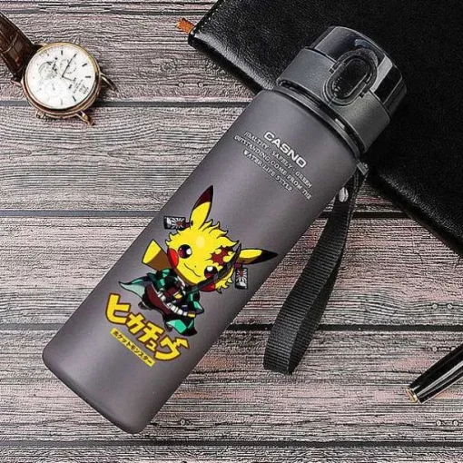 Pkm.store Sommer-Sport Und Trinkflasche Mit Pokemon Pikachu Motiv